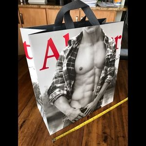 Large Abercrombie & Fitch Gift Bag